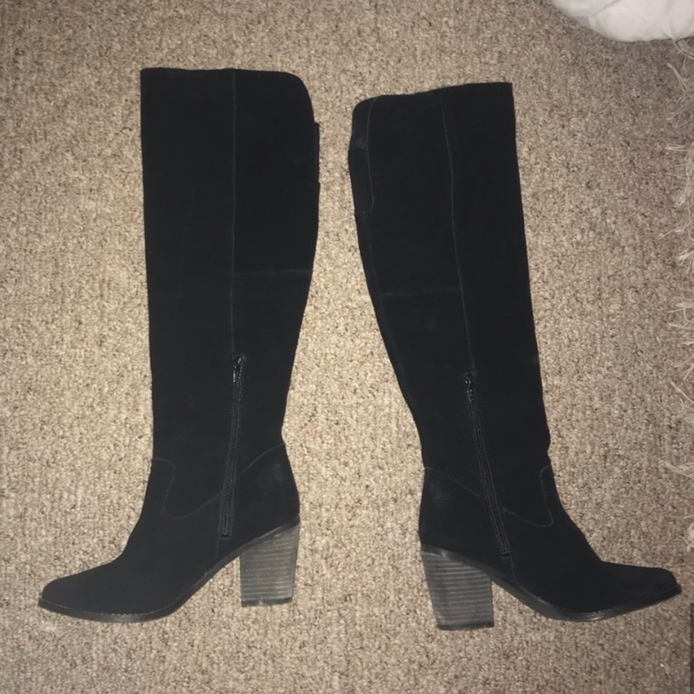 Diba True Leather upper leg boots